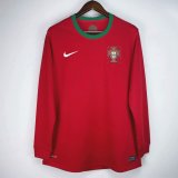 12-13 Portugal Home Retro Long Sleeve Jersey