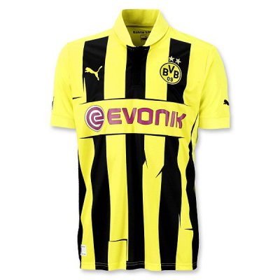 12-13 Borussia Dortmund Home UCL Jersey