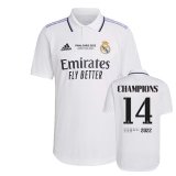 22-23 Real Madrid Champions 14 Home Jersey (Player Version)