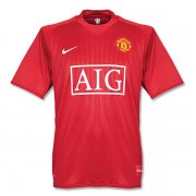 07-08 Manchester United Home EPL Retro Jersey