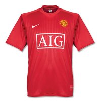 07-08 Manchester United Home EPL Retro Jersey