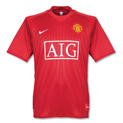 07-08 Manchester United Home EPL Retro Jersey