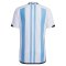 2022 Argentina Champion Version Home Jersey Third Star (Player Version)