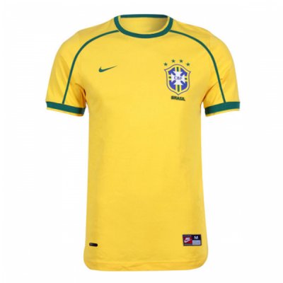 Brazil 1998 Home Retro Jersey