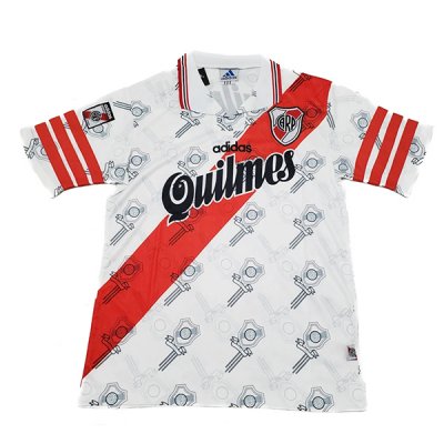 1996 River Plate Home Retro Jersey