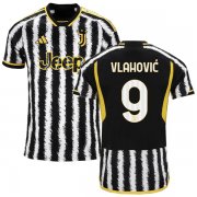 23-24 Juventus Home Jersey VLAHOVIĆ 9 Printing