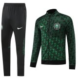 22-23 Nigeria Green Full Zip Tracksuit