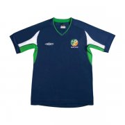 2002 Ireland Blue Retro Training Jersey