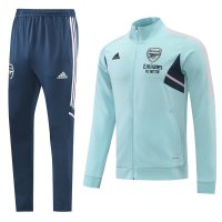 22-23 Arsenal Light Green Full Zip Tracksuit