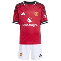25-26 Manchester United Home Kids Kit
