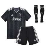 22-23 Juventus Away Jersey Kids Full Kit