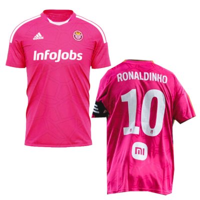 23-24 Camiseta De Porcinos FC Home Ronaldinho 10 Print (Player Version)
