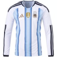 2026 Argentina Home Long Sleeve World Cup Jersey (Player Version)