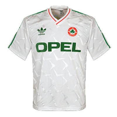 1990 Ireland Away Retro soccer Jersey