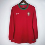 12-13 Portugal Home Retro Long Sleeve Jersey