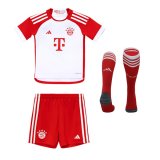 23-24 Bayern Munich Home Jersey Kids Full Kit