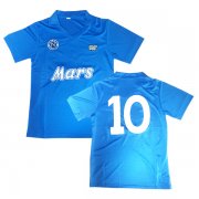 1988-1989 Napoli Home Retro Shirt #10