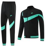 22-23 NK NJ05 Black&Lake Green Full Zip Tracksuit