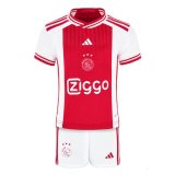 23-24 Ajax Home Jersey Kids Kit
