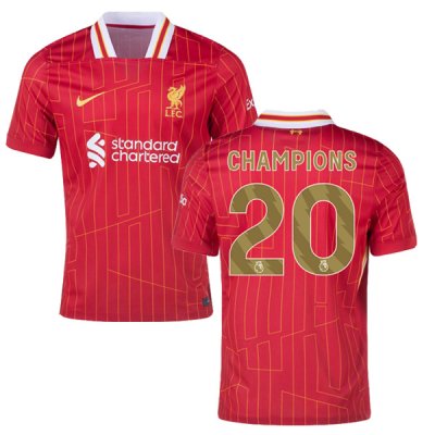 24-25 Liverpool Home Jersey Champions 20