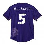23-24 Real Madrid Y-3 Fourth Jersey Purple BELLINGHAM #5(Player Version)