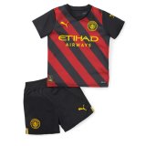 22-23 Manchester City Away Jersey Kids Kit