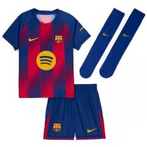 25-26 Barcelona Home Kids Full Kit