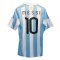 2010 Argentina Home Retro Jersey