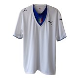 2006 Italy Away White Retro Soccer Jersey