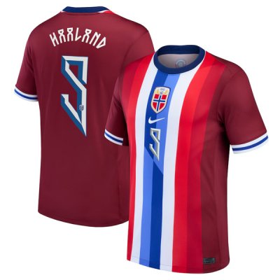 2024 Norway Home Jersey Haaland #9 Printing