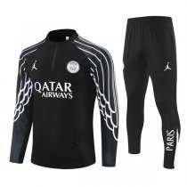 25-26 PSG Black Training Suit UCL Kit Player Style