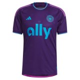 2023 Charlotte FC Away Purple Authentic Jersey (Player Version)