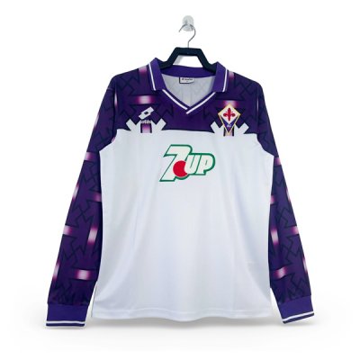 1992-1993 Fiorentina Away Long Sleeve Retro Jersey