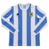 1978 Argentina Home Long Sleeve Retro Jersey