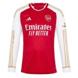 23-24 Arsenal Home Long Sleeve Replica Jersey