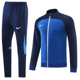 22-23 NK NJ01 Color Blue Full Zip Tracksuit