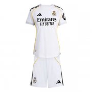 25-26 Real Madrid Home Jersey Kids Kit