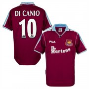 99-01 West Ham United Home Retro Jersey DI CANIO 10