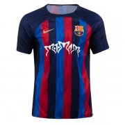 22-23 Barcelona Home Jersey Rosalía Motomami Logo Shirt