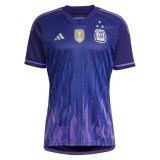 2022 Argentina Champion Version Away Jersey Third Star