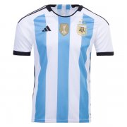 2022 Argentina Champion Version Home Jersey Third Star