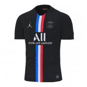 19-20 PSG Jordan Fourth Black Soccer Jersey Shirt