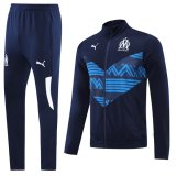 22-23 Marseille Navy Full Zip Tracksuit