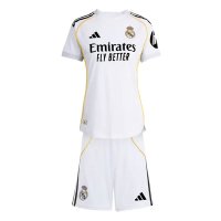 25-26 Real Madrid Home Jersey Kids Kit