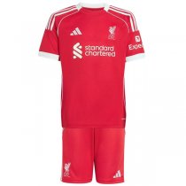 25-26 Liverpool Home Kids Kit