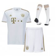 22-23 Bayern Munich Away Jersey Kids Full Kit