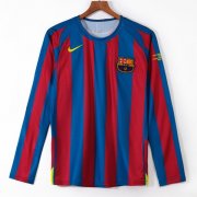 05-06 Barcelona Long Sleeve UCL Jersey