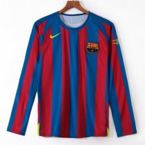 05-06 Barcelona Long Sleeve UCL Jersey
