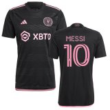 2023 Inter Miami Black Jersey Messi 10 Print
