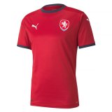 2021 Czech Republic Home Red Soccer Jersey